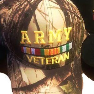 Army Veteran Camo hat